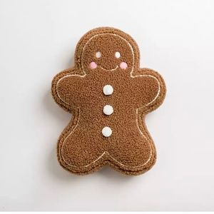 Kirklands Gingerbread Pillow NWT